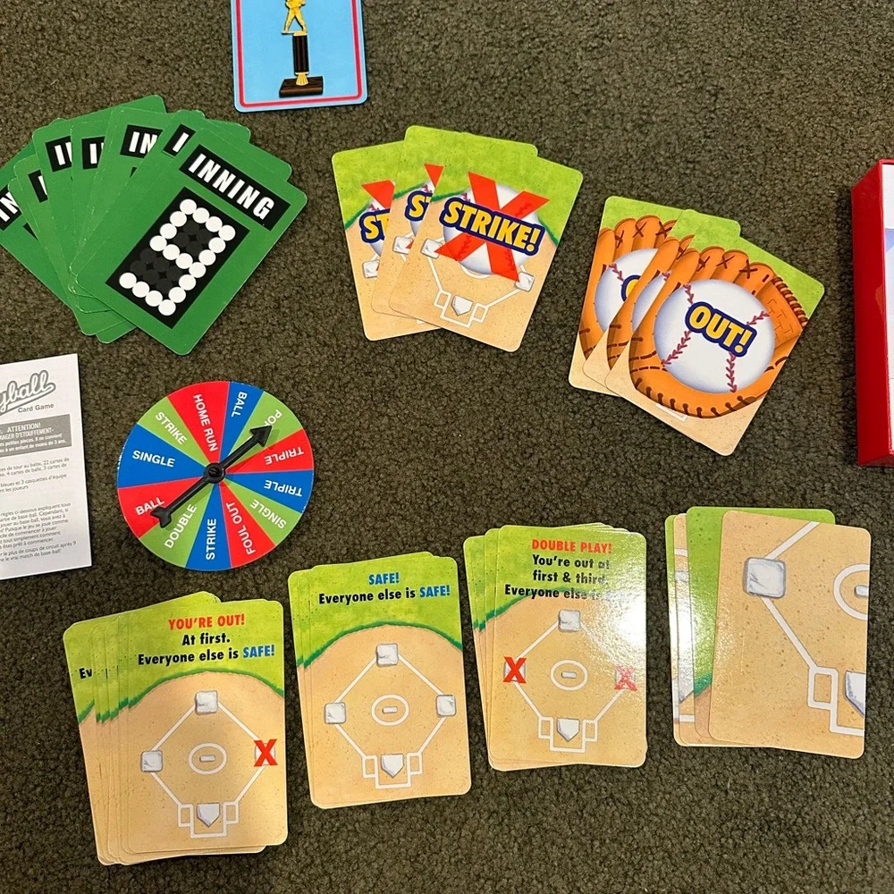 Card Game Playball - Plays Like Baseball